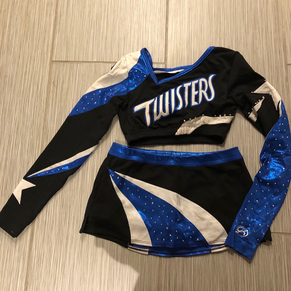 Maryland Twisters Adult S cheerleading uniform